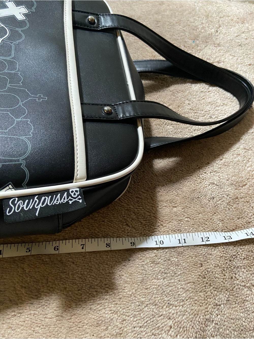 Sourpuss Cemetery Handbag - Picture 14 of 14